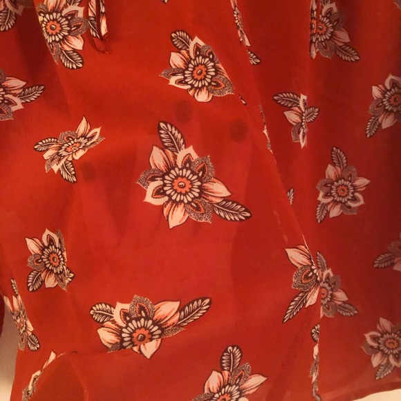 Loft brand sheer blouse - Picture 4 of 5